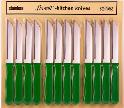 Fixwell Knives 12-pack Basic Green