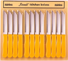 Fixwell Knives 12-pack Basic Yellow
